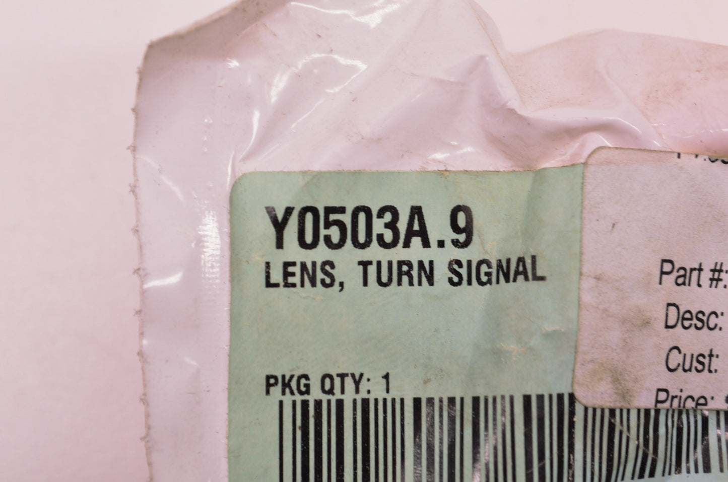 New OEM Buell Turn Signal Lens QTY 2 NOS