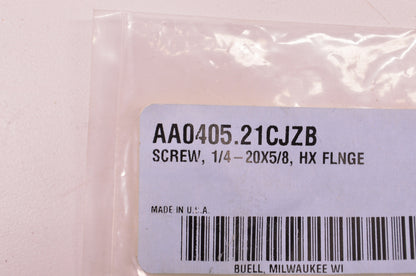Buell AA0405-21CJZB, AA0405.21CJZB Hex Flange Screw NOS
