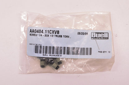 New OEM Buell Screw QTY 6 NOS