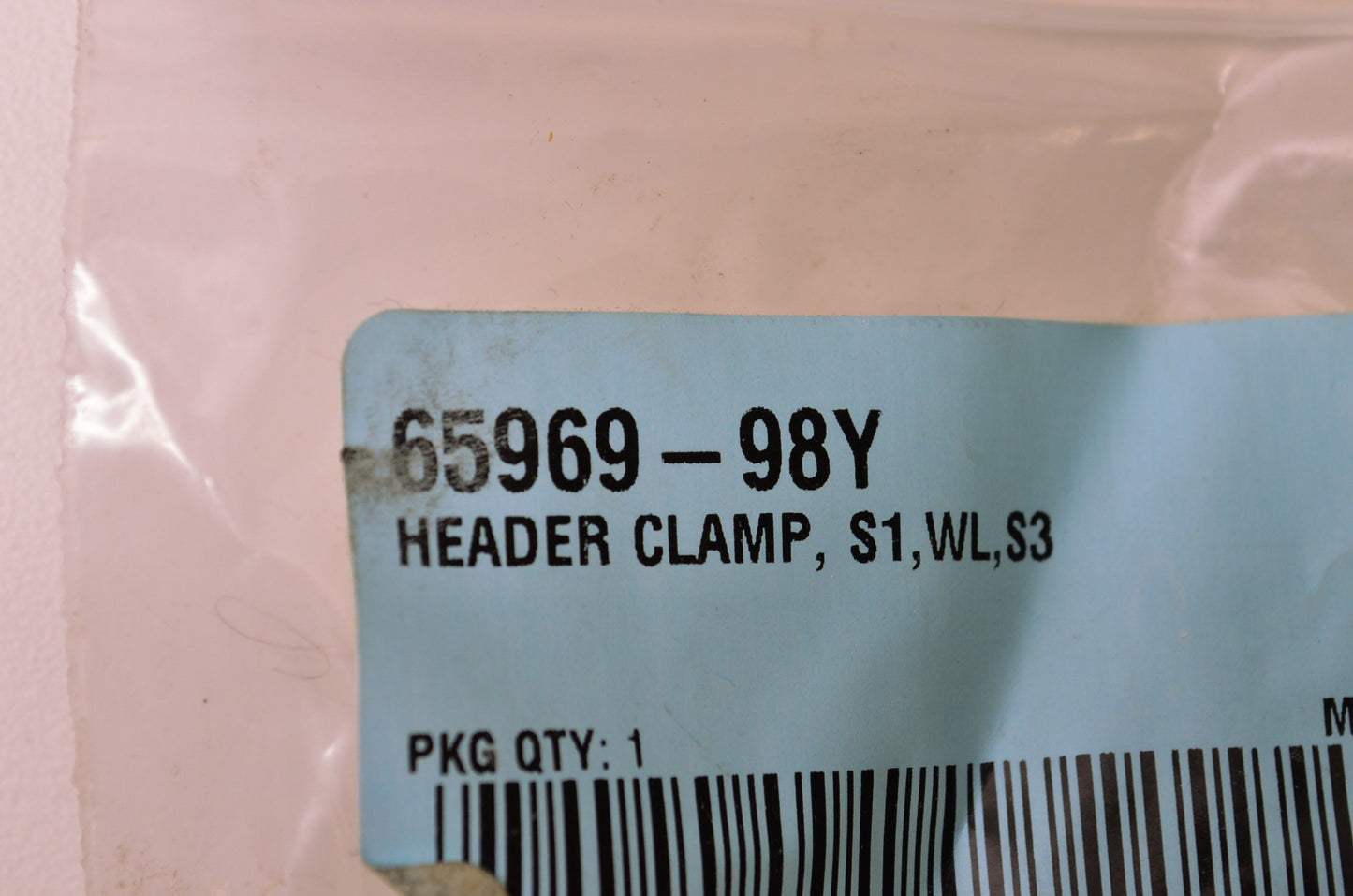 New OEM Buell Header Clamp NOS