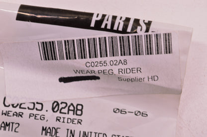 New OEM Buell Rider Wear Peg NOS