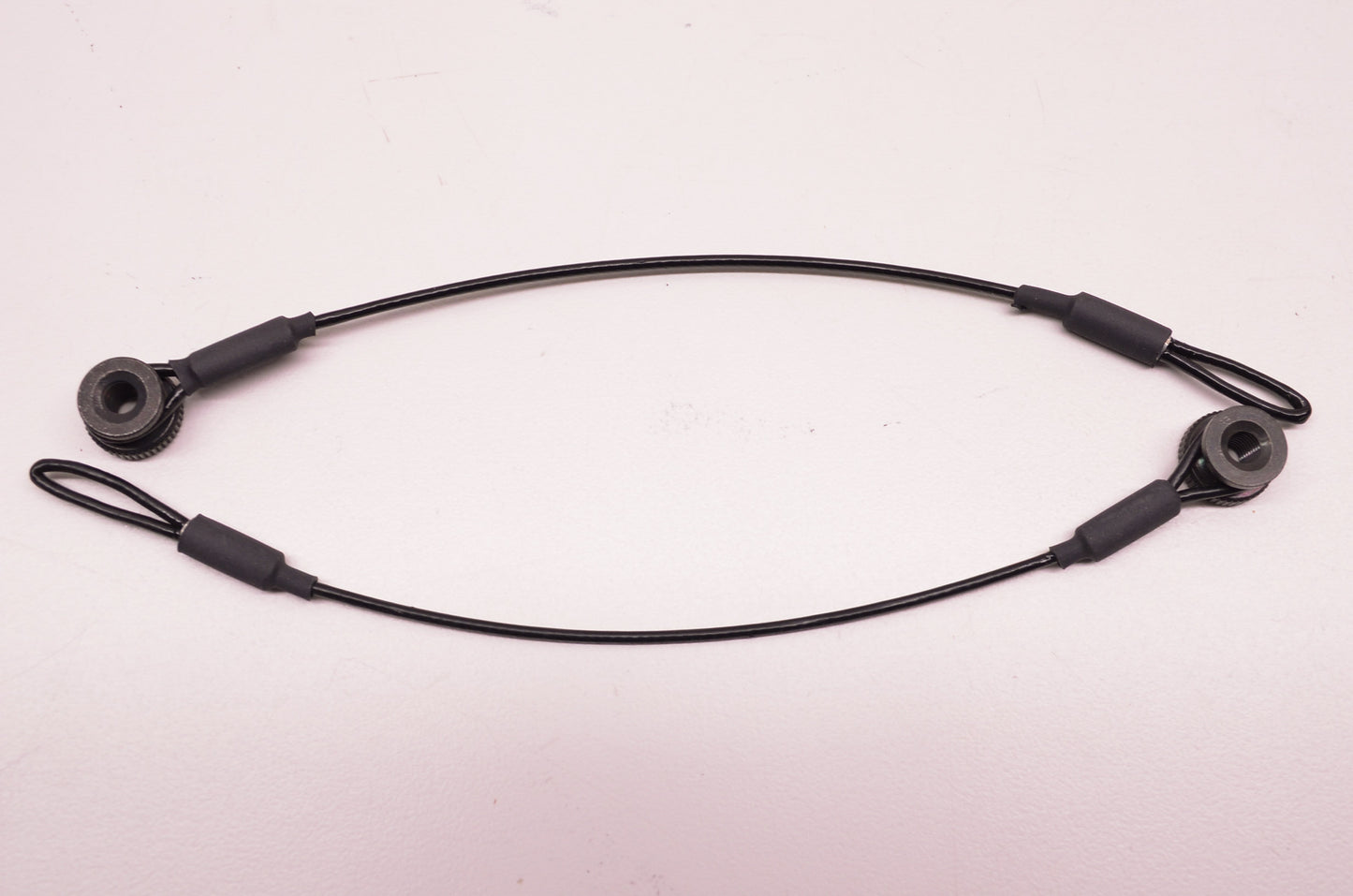 Black Cover Tether Cord Qty 2 NOS
