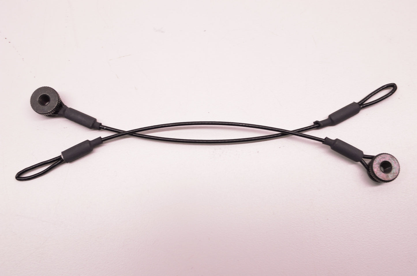 Black Cover Tether Cord Qty 2 NOS