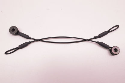 Black Cover Tether Cord Qty 2 NOS