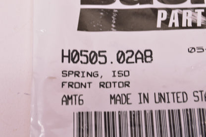 New OEM Buell Front Rotor Iso Spring NOS