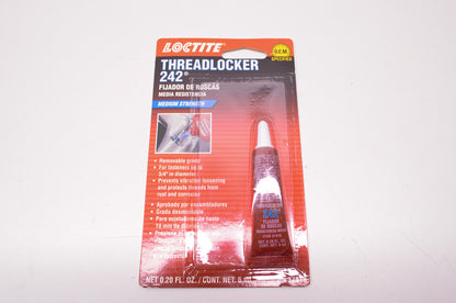 New Loctite Threadlocker Med Strength Blue.20 oz NOS