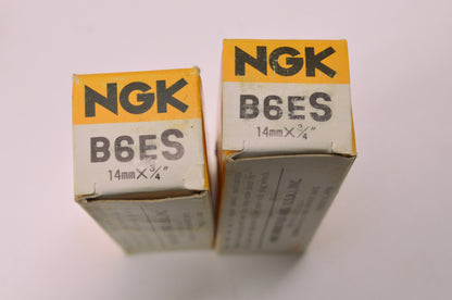 NGK B6ES Spark Plug Qty 2 NOS