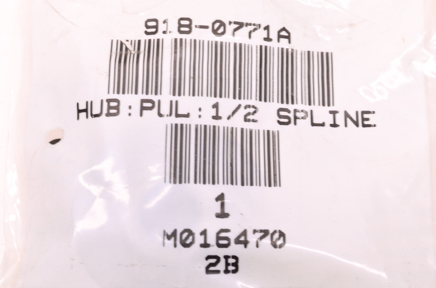 New MTD 918-0771A, M016470 Pulley Hub NOS