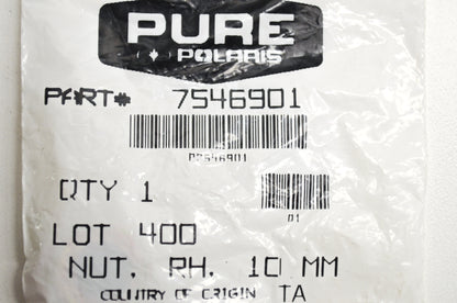 OEM Polaris 7546901 Right Nut 10mm Qty 2