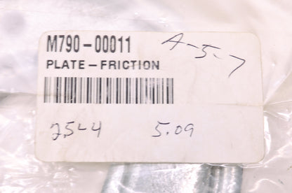 MTD M790-00011, 790-00011, 790-00011 Plate Friction NOS