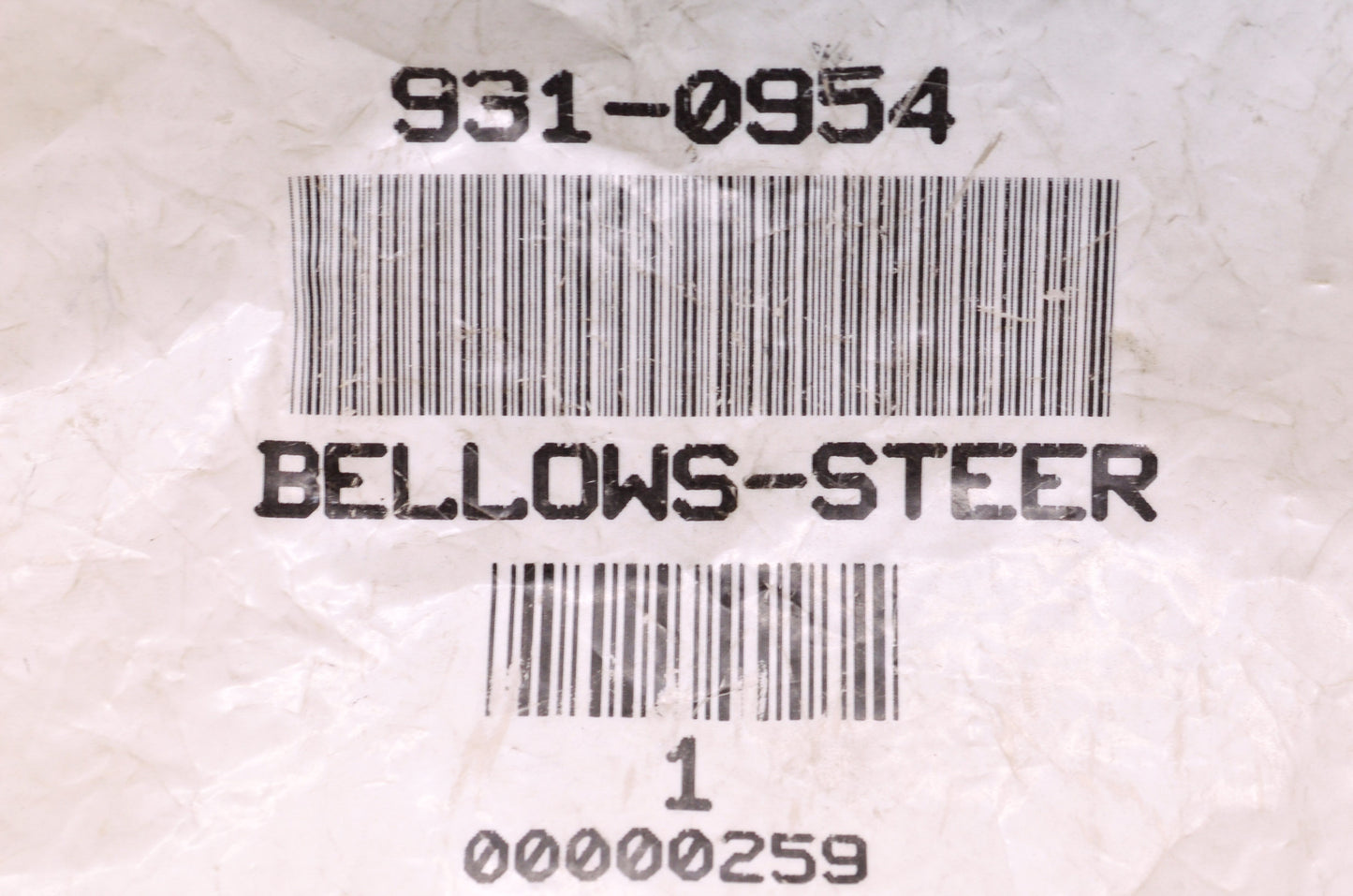 New MTD Bellows-Steer NOS