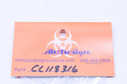 Air Design CL118316 Clamp Kit NOS