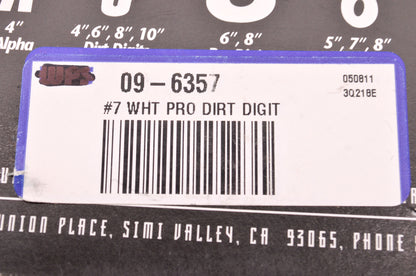 Dirt Digits 1628131 Motocross Graphics NOS