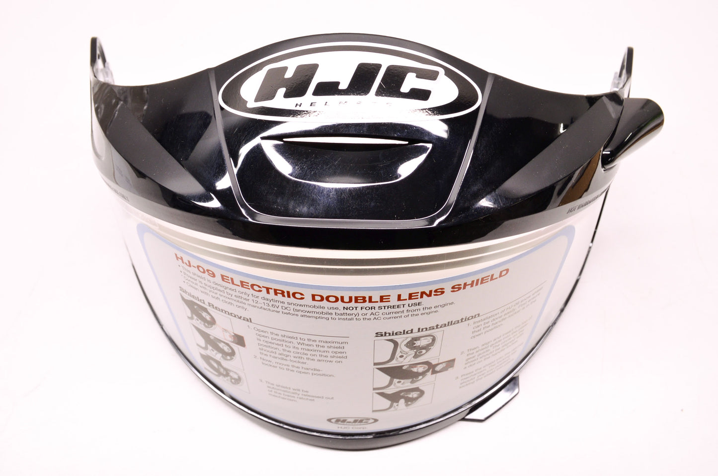 Clear Electric Double Shield NOS