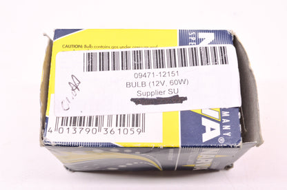 Narva 0947112151, 09471-12151, HB39005 Light Bulb 12V 60W NOS