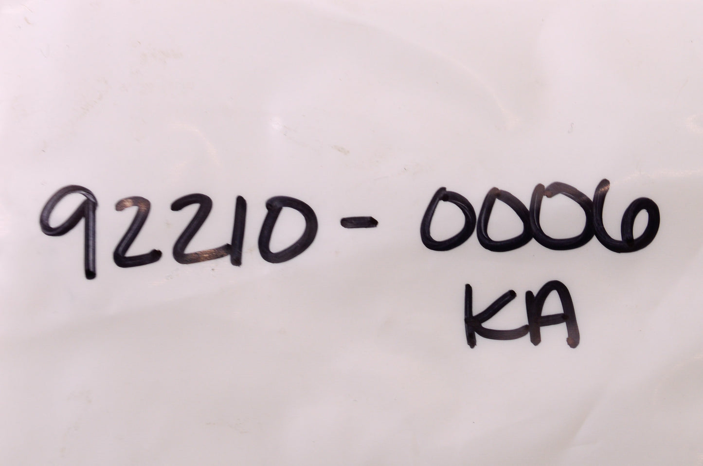 OEM Kawasaki 92210-0006 Lock Nut 6MM NOS