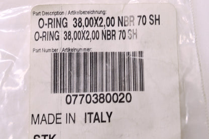 OEM KTM 0770380020 O-Ring 38.00X2.00 NBR70 SH NOS