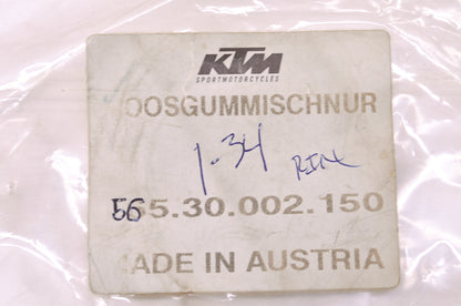 New OEM KTM Rubber Seal Ring NOS