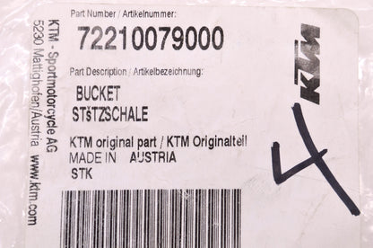 OEM KTM 72210079000 Bucket NOS