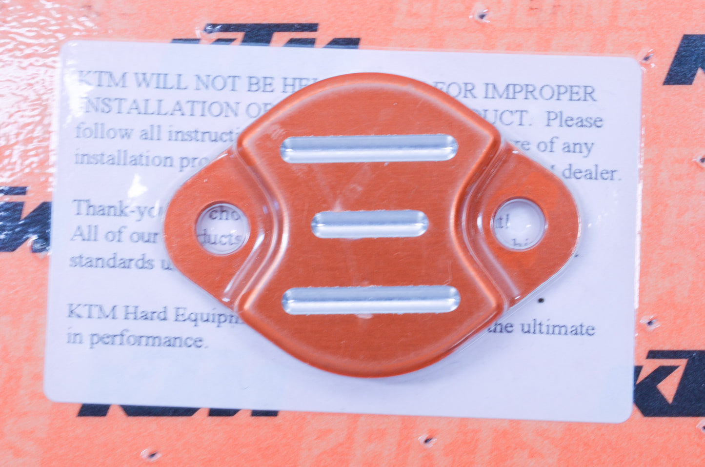 New OEM KTM 450 SX-F Retaining Plate NOS
