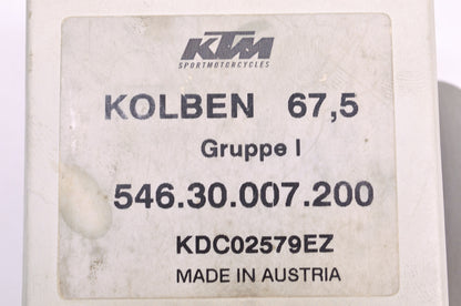 New OEM KTM Kolben Piston Kit NOS