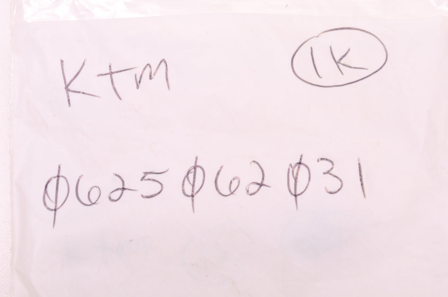OEM KTM 625062031 Ball Bearing 6203 TN9.C3 NOS