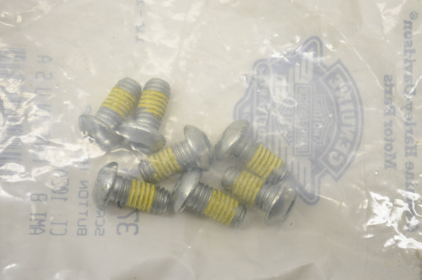 OEM Harley-Davidson 3731M Button Hex Cap Screw Qty 7 NOS