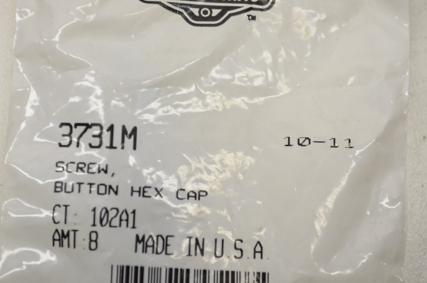 OEM Harley-Davidson 3731M Button Hex Cap Screw Qty 7 NOS