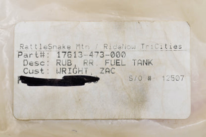 OEM Honda 17613-473-000 Rear Fuel Tank Rubber NOS