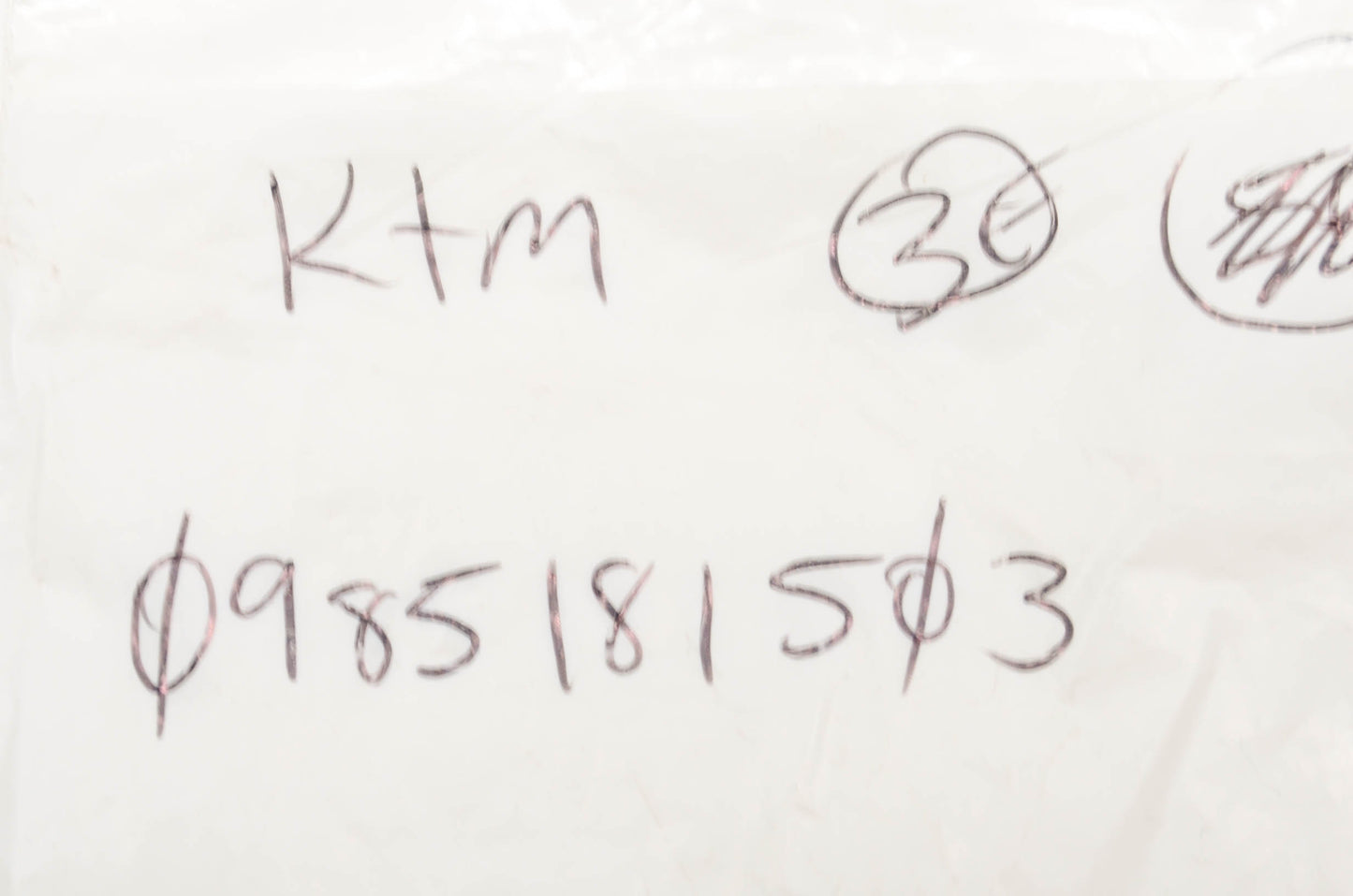 OEM KTM 0985181503 Self Lock Nut Qty 4 NOS