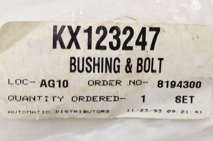 Aftermarket KX123247 Bushing Bolt Kit NOS