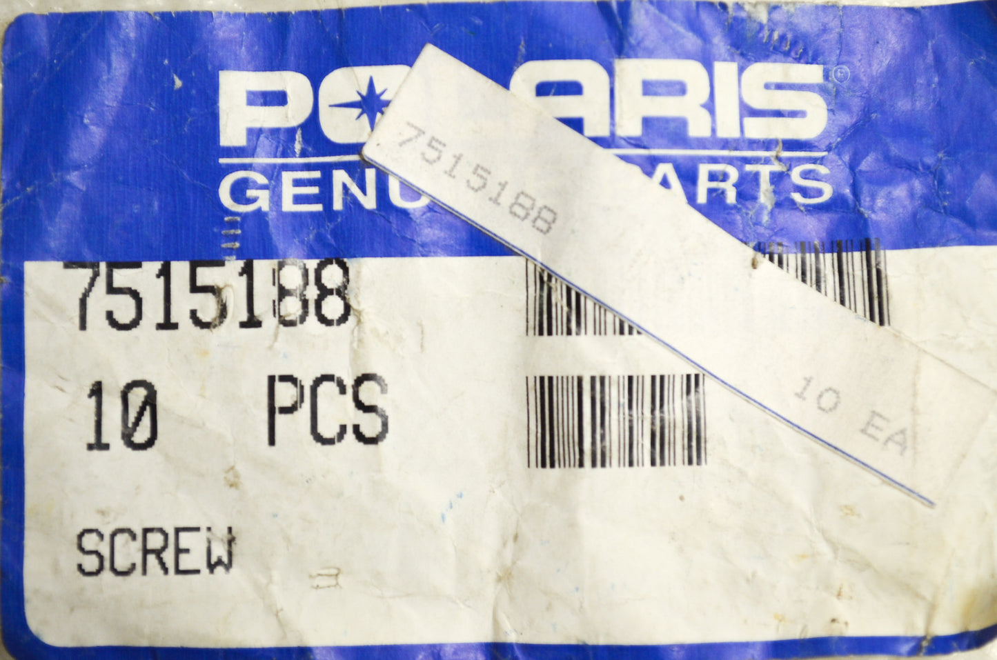 OEM Polaris 7515188 Screw Qty 2