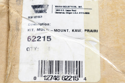 Warn 62215, 1274862215 ATV Winch Mounting Kit NOS