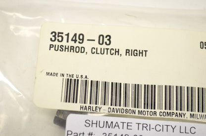 OEM Harley-Davidson 35149-03 Right Clutch Pushrod NOS