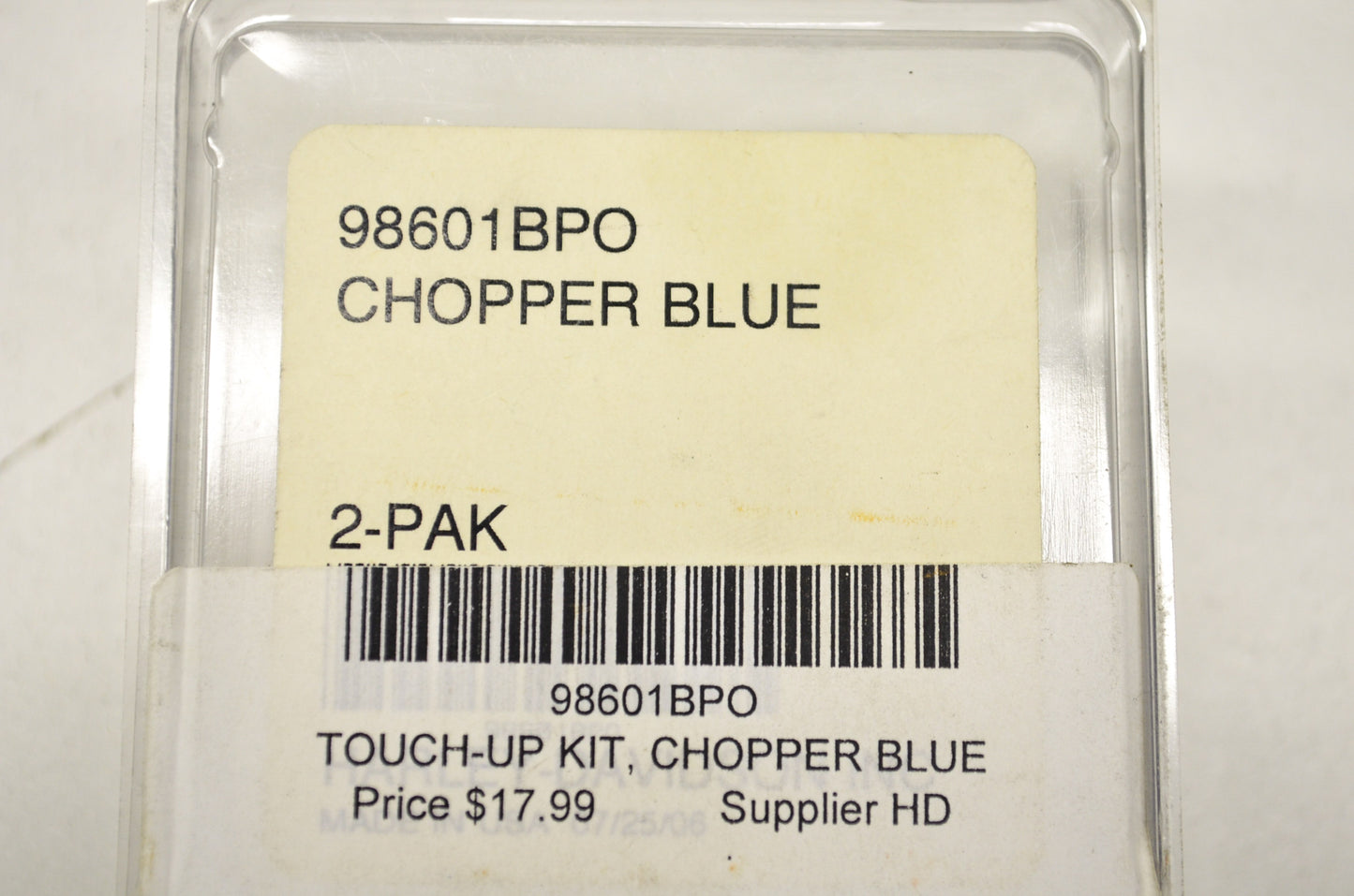 Chopper Blue Touch-Up Kit NOS