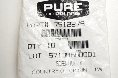 OEM Polaris 7512279 Screw Qty 2