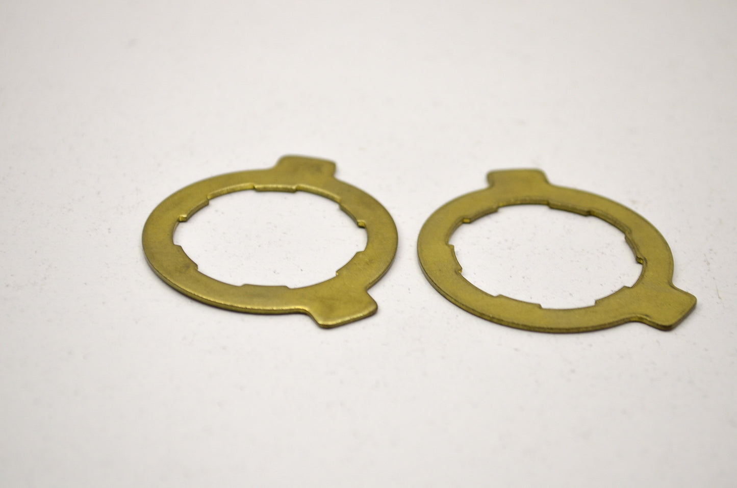 Gold Clutch Hub Lock Washers Sportster Qty 2 NOS