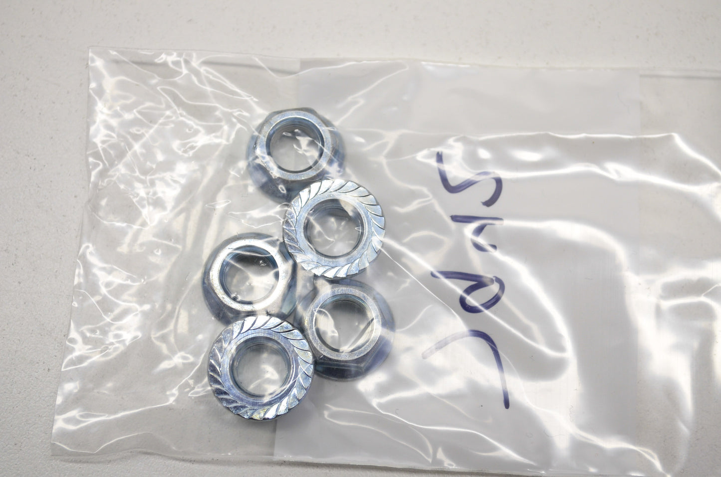 OEM Harley-Davidson 7942 Serrated Locking Flange Nut Qty 5 NOS