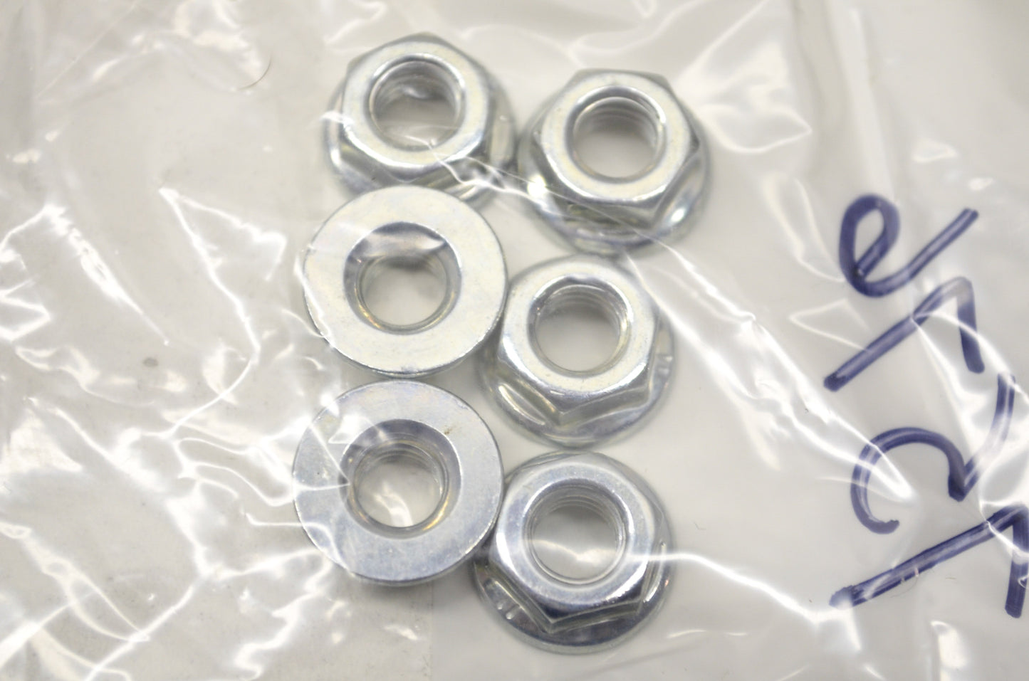 OEM Harley-Davidson 7576 Flange Nut Qty 6 NOS