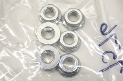 OEM Harley-Davidson 7576 Flange Nut Qty 6 NOS