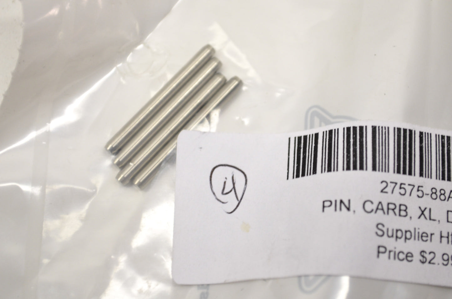 OEM Harley-Davidson 27575-88A Carburetor Pin Qty 4 NOS