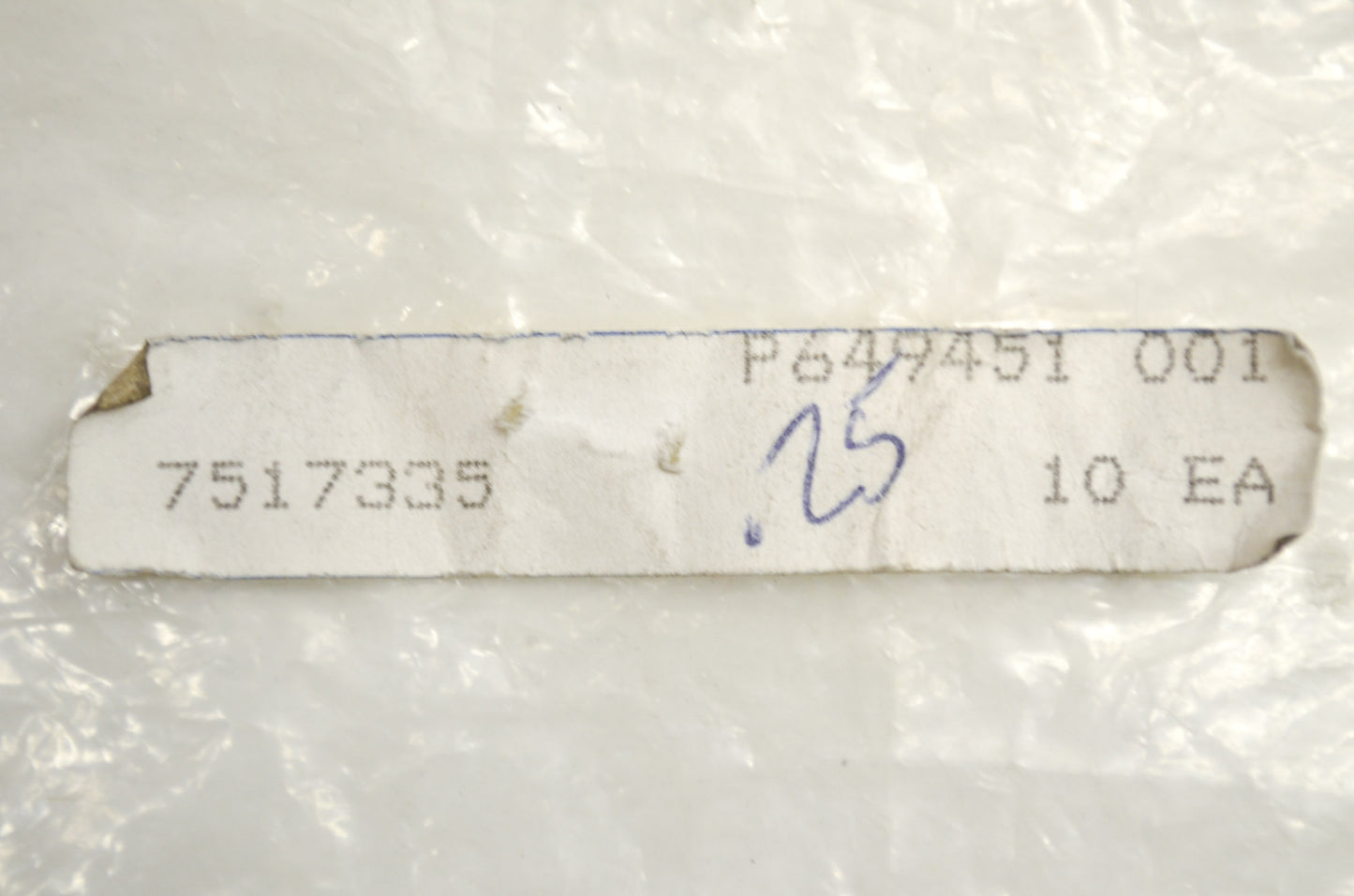 OEM Polaris 7517335 Screw NOS