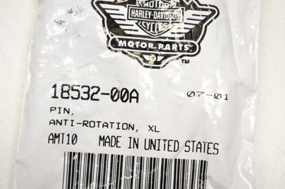 OEM Harley-Davidson 18532-00A Anti-Rotation Pin Qty 4 NOS