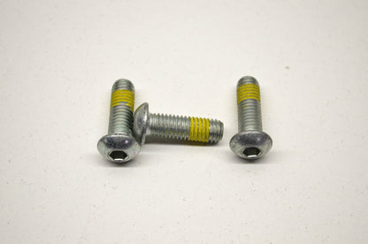 Hexagon Button Screws Qty 3 NOS