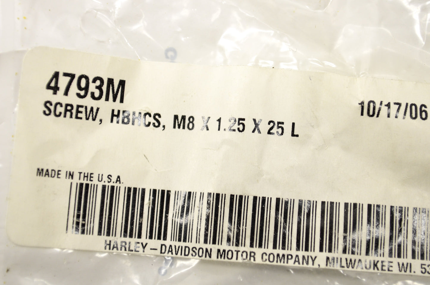 Hexagon Button Screws Qty 3 NOS