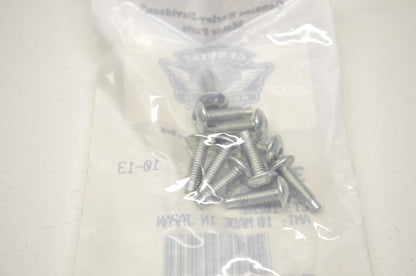 OEM Harley-Davidson 3592A Screw #8-32 Qty 10 NOS