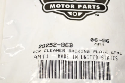 OEM Harley-Davidson 29252-86B Air Cleaner Backing Plate Seal NOS