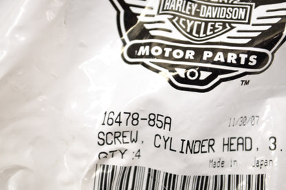 OEM Harley-Davidson 16478-85A Cylinder Head Screw 3.17 LON NOS