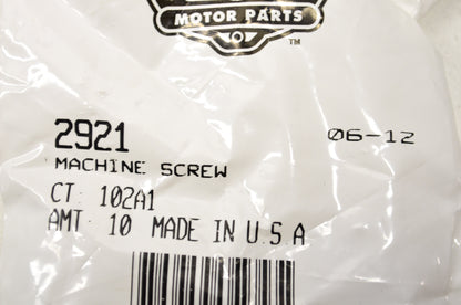 OEM Harley-Davidson 2921 Machine Screw Qty 5 NOS
