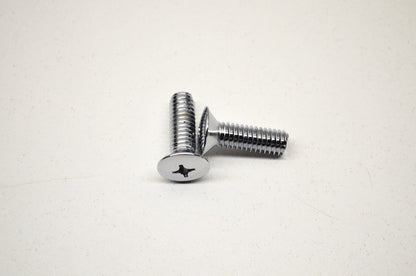 Chrome Screws Qty 2 NOS